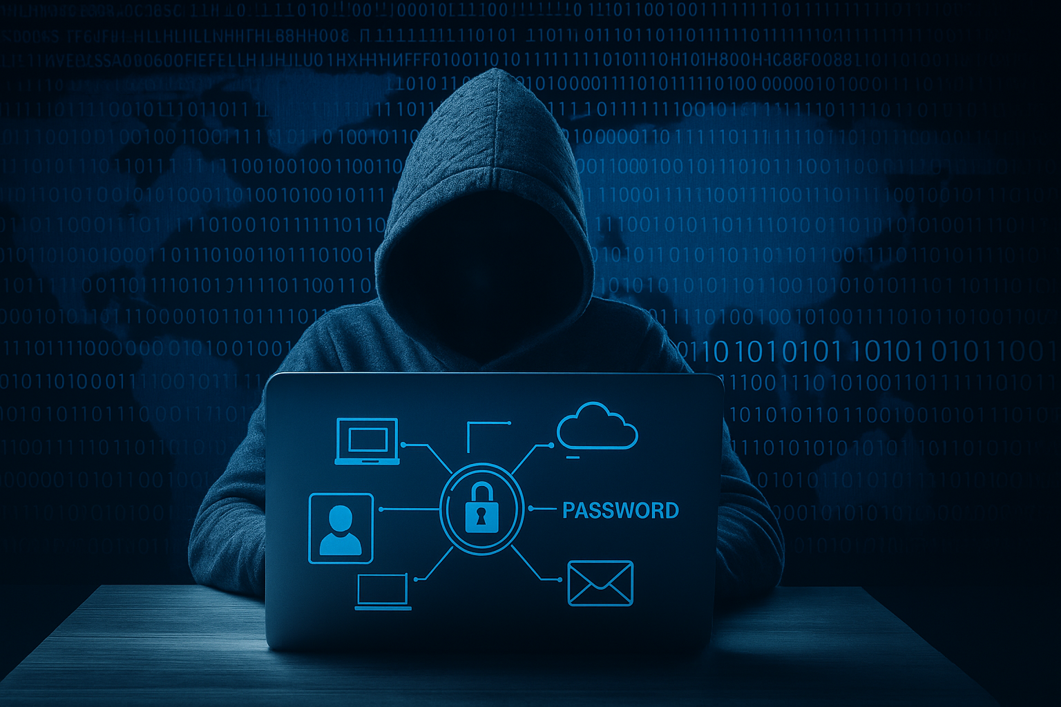 Red Teamer Behind Computer